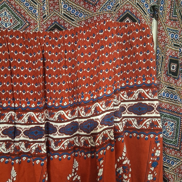 Umgee Multicolor Geometric Pattern Dress - Picture 9 of 11